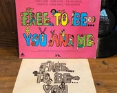 Marlo Thomas and Friends Free to Be You and Me 1978 Vintage Vinyl Record