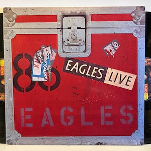 Eagles - (LIVE) - 1980 OG Vintage Vinyl Double Album
