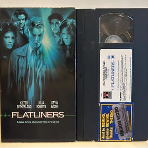 Flatliners - 1990 OG Vintage VHS Video Movie Cassette Tape
