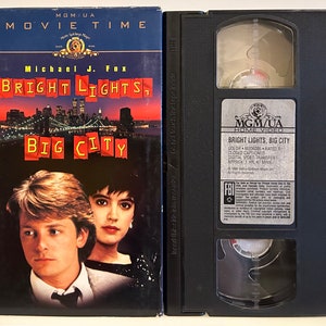 Bright Lights Big City - 1988 Vintage VHS Video Movie Cassette Tape