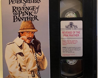 The Revenge of The Pink Panther 1978 Vintage VHS Movie Cassette Tape