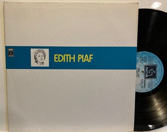 Edith Piaf - Self Titled - 1973 OG Vintage Vinyl Record (Italy)