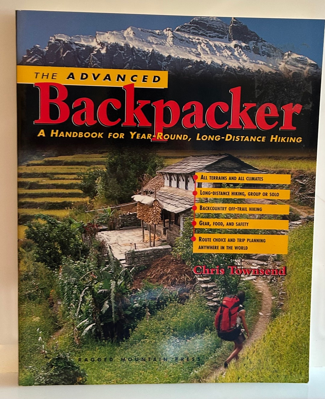 The Advanced Backpacker - 2001 Vintage Paperback Book - Etsy