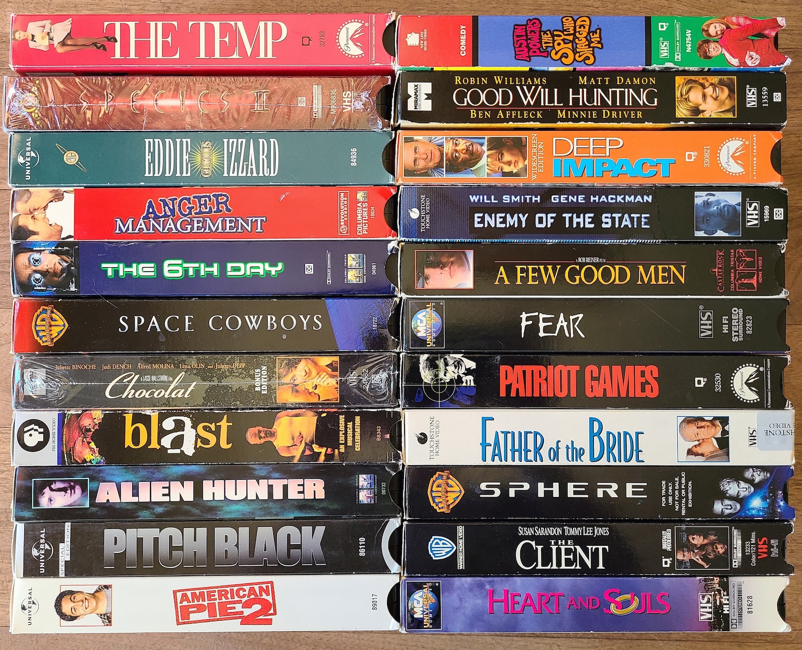 VHS Movies From The 90's Grab Bag Etsy