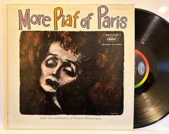 Edith Piaf - More Piaf of Paris - 1961 OG Vintage Vinyl Record