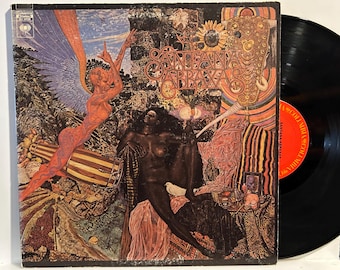 Santana - Abraxas - 1970 OG Vintage Vinyl Record and Poster