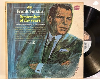 Frank Sinatra September of My Years 1965 Vintage Vinyl Record