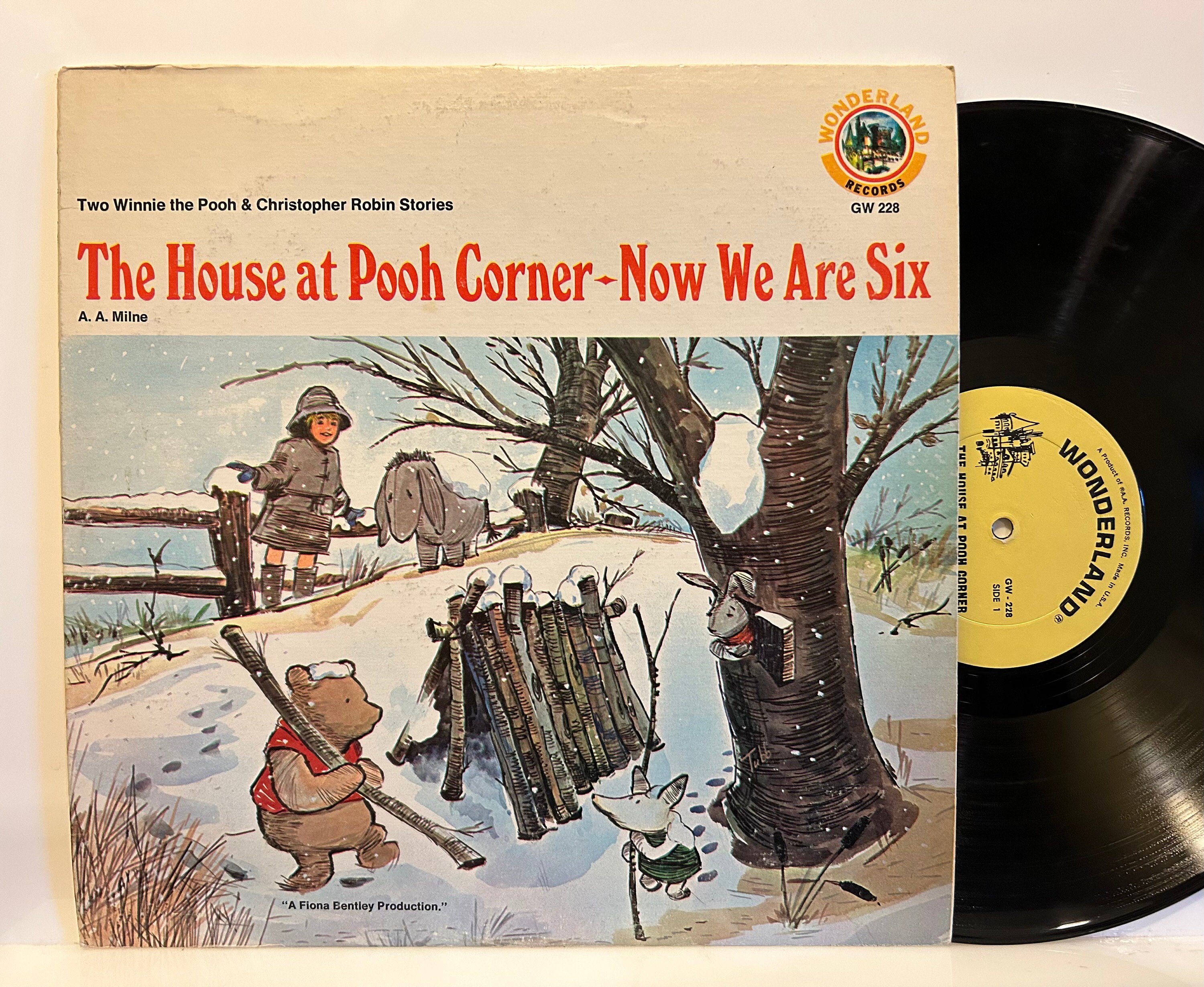 Winnie the Pooh Vinyl Record - Etsy