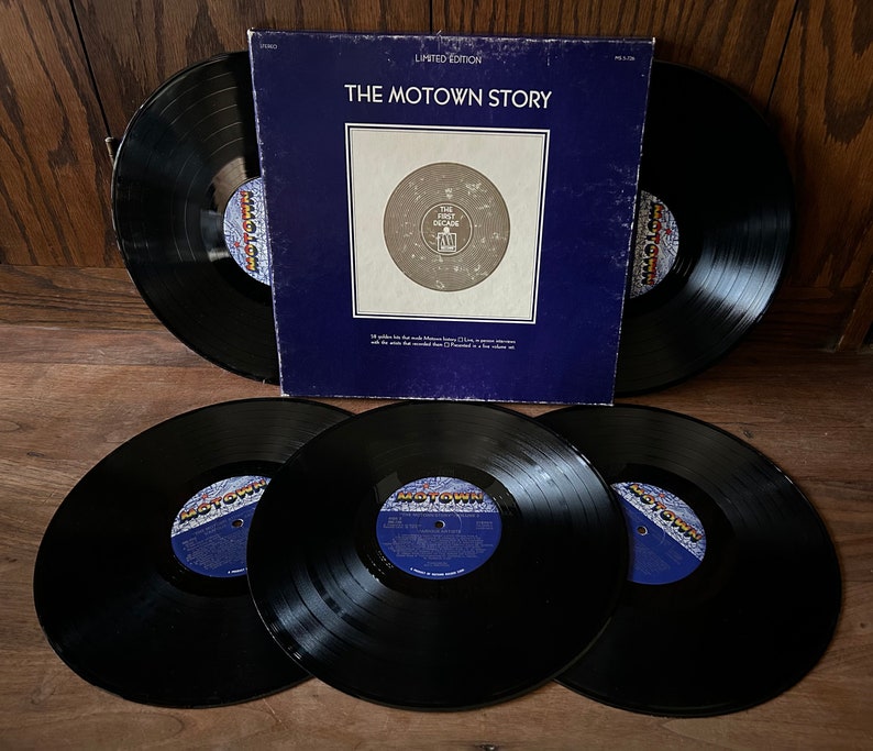 The Mowtown Story 1970 OG Vintage Vinyl Box Set image 2