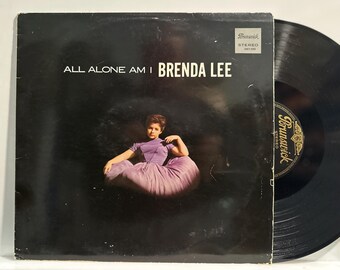 Brenda Lee - All Alone Am I - 1963 Vintage Vinyl Record (German Pressing)