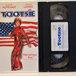 Tootsie - 1982 - Vintage VHS Video Movie Cassette Tape