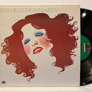 Bette Midler - The Divine Miss M - 1972 OG Vintage Vinyl Record