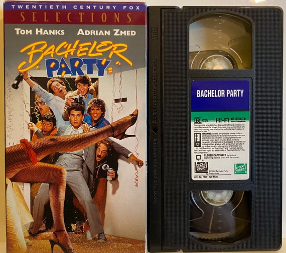 Bachelor Party 1984 Vintage VHS Video Movie Cassette Tape -  Portugal