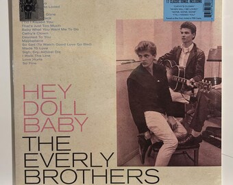 The Everly Brothers - Hey Doll Baby - 2022 OG Vintage Vinyl Record (SEALED)