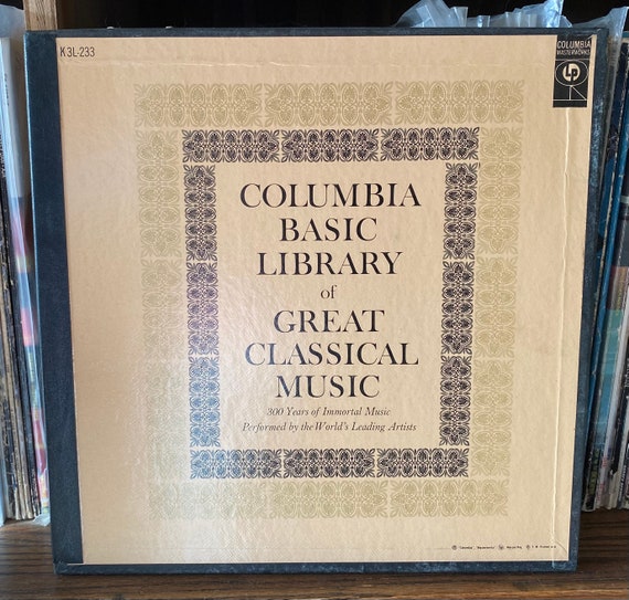 Columbia Basic Library of Great Classical Music 1956 Vintage - Etsy