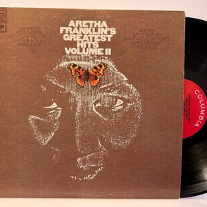 Aretha Franklin&#39;s Greatest Hits (Volume 2) - 1968 OG Vintage Vinyl Record