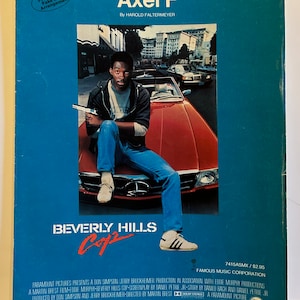 Beverly Hills Cop - 1984 Vintage Sheet Music