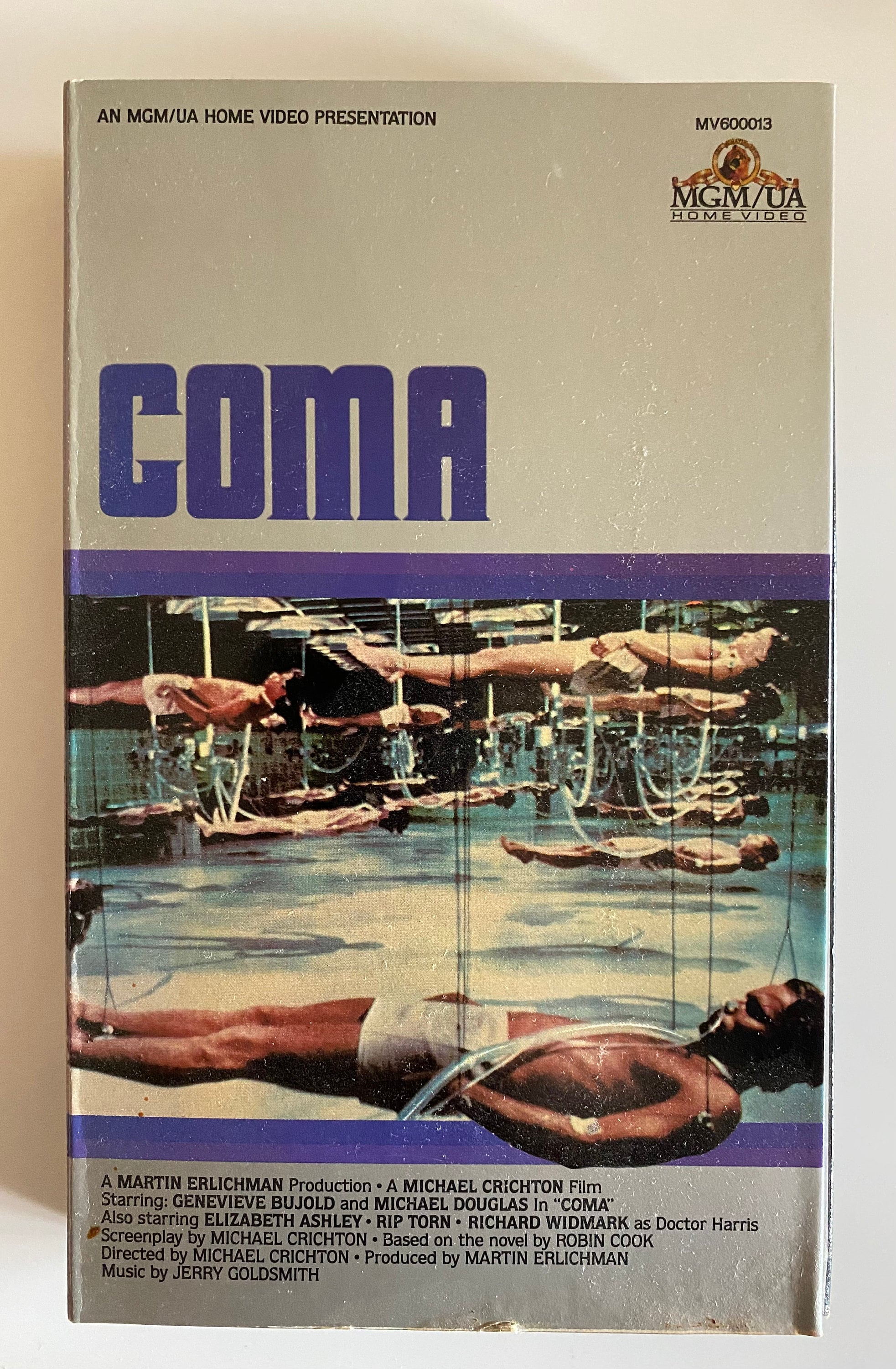 Coma 1978 Vintage VHS Video Movie Cassette in BIG BOX kuva