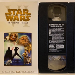 Star Wars (Return of The Jedi) - 1983 Vintage VHS Video Movie Cassette Tape