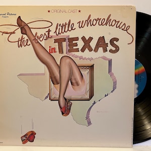 The Best Little Whorehouse in Texas - 1978 OG Vintage Vinyl Broadway Soundtrack Record
