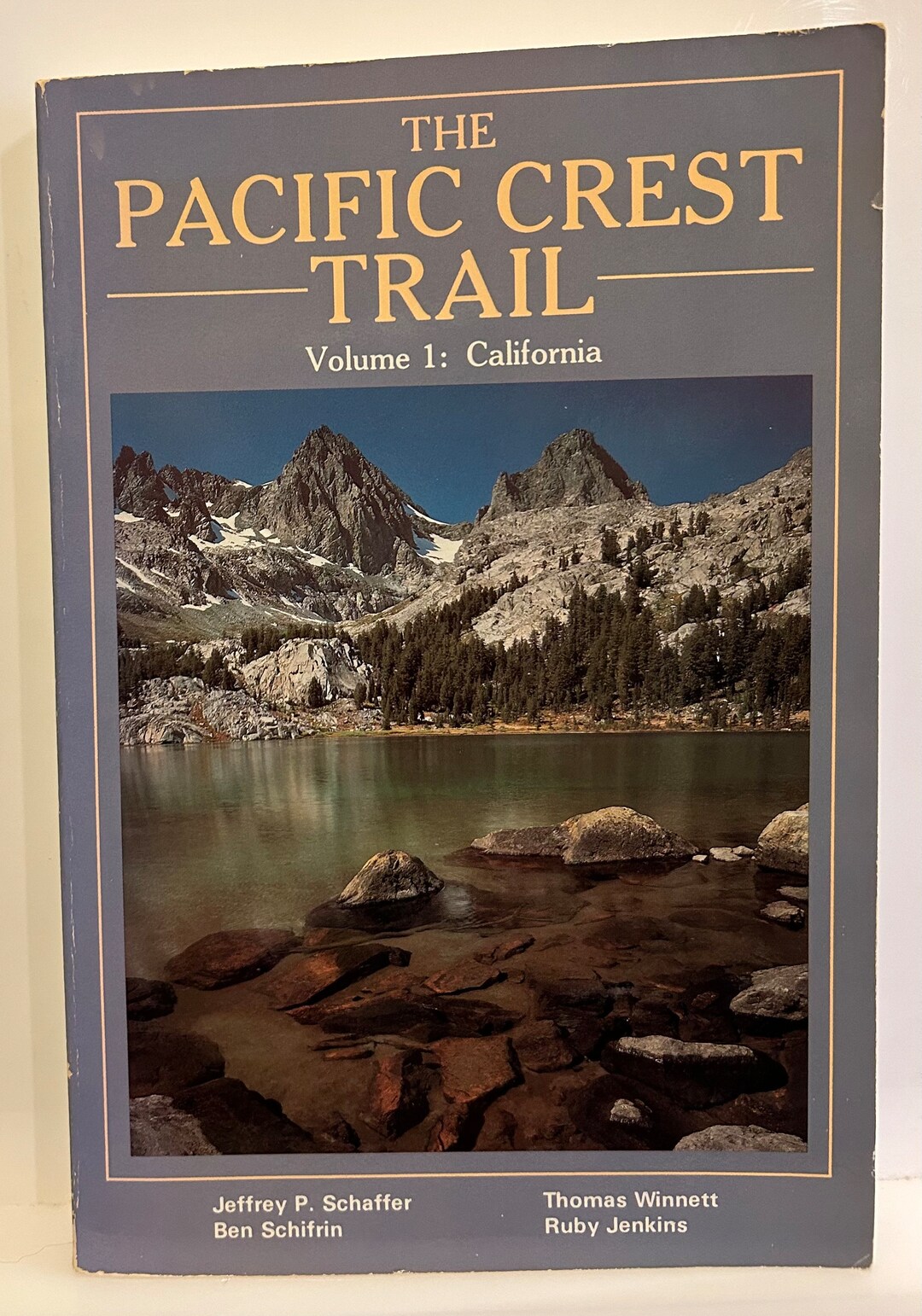 The Pacific Crest Trail (volume One) - 1989 Vintage Paperback Book - Etsy