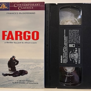 Fargo - 1996 Vintage VHS Video Movie Cassette Tape