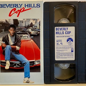 Beverly Hills Cop - 1984 Vintage VHS Video Movie Cassette Tape