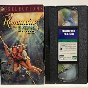 Romancing The Stone - 1984 Vintage VHS Video Movie Cassette Tape