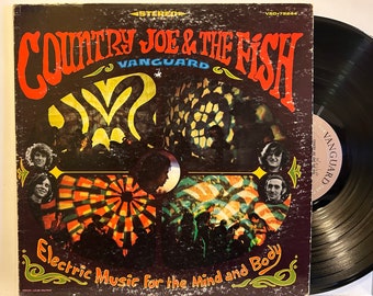 Country Joe and The Fish - Electric Music for The Mind and Body - 1967 OG Vintage Vinyl Record