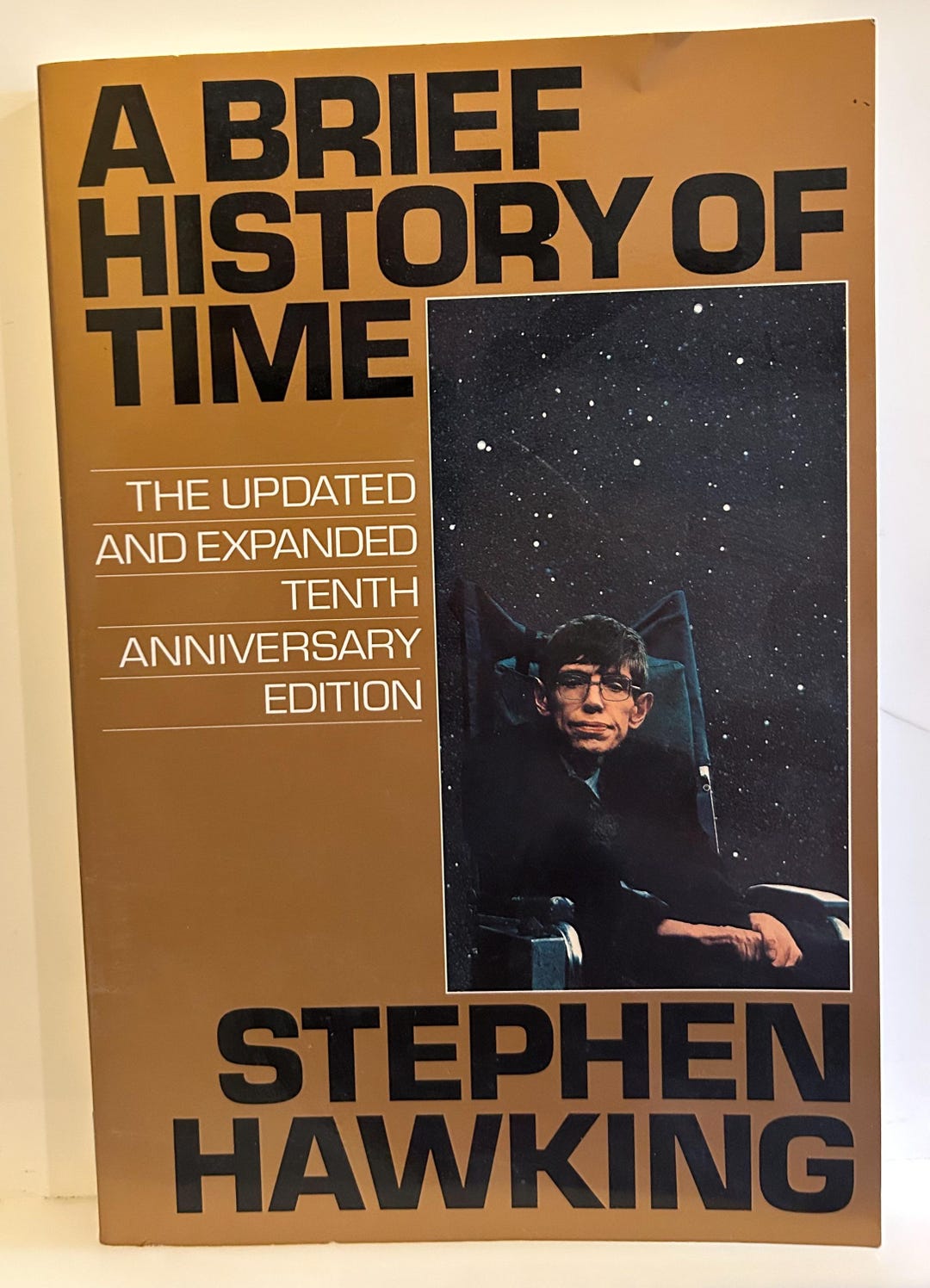 A Brief History of Time (stephen Hawking) -1996 Vintage Paperback Book ...