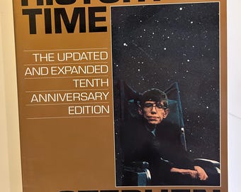 A Brief History of Time (Stephen Hawking) -1996 Vintage Paperback Book