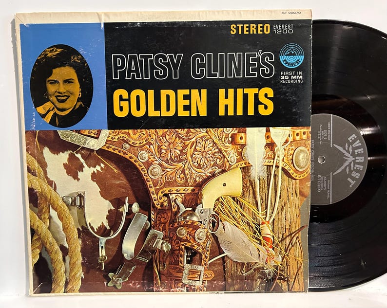 Patsy Cline Records Patsy Cline's Golden Hits 1962 OG Vintage Vinyl Record - Etsy
