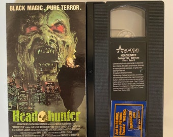 Head Hunter 1988 Vintage VHS Video Movie Cassette Tape