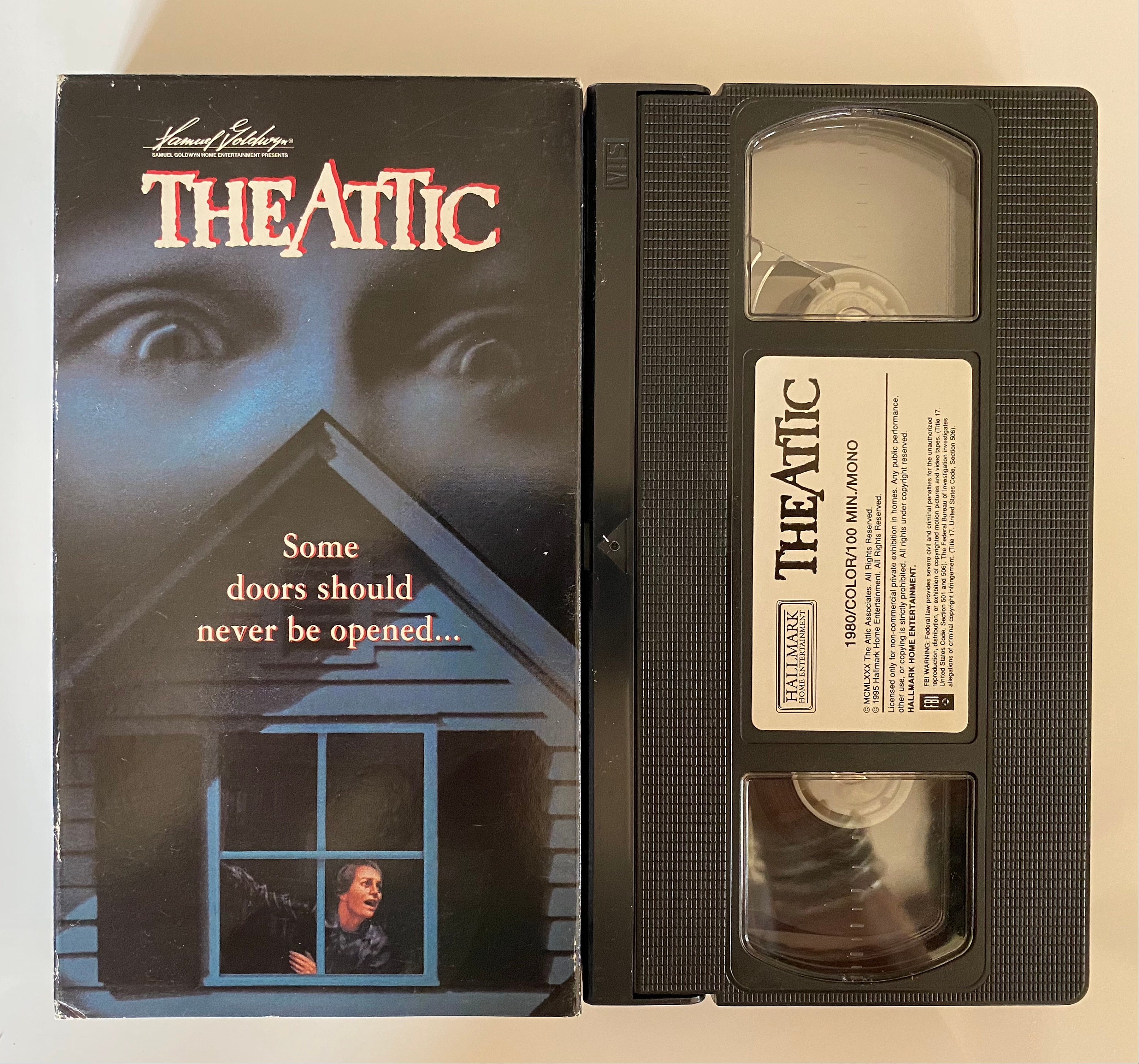 The Attic 1980 Vintage VHS Video Movie Cassette Tape horror - Etsy