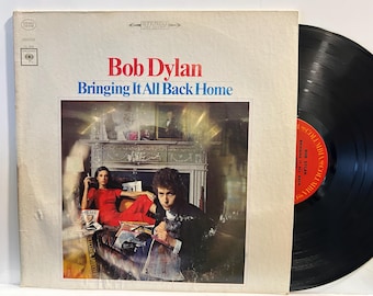 Bob Dylan - Bringing It All Back Home - 1965 OG Vintage Vinyl Record