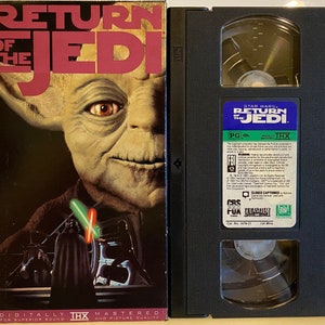 Star Wars (Return of The Jedi) - 1983 Vintage VHS Video Movie Cassette Tape