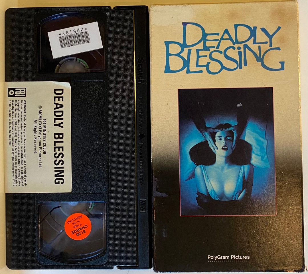 Deadly Blessing 1981 Vintage VHS Video Movie Cassette Tape Etsy deadly-blessing-1981-vintage-vhs-video-movie-cassette-tape-etsy