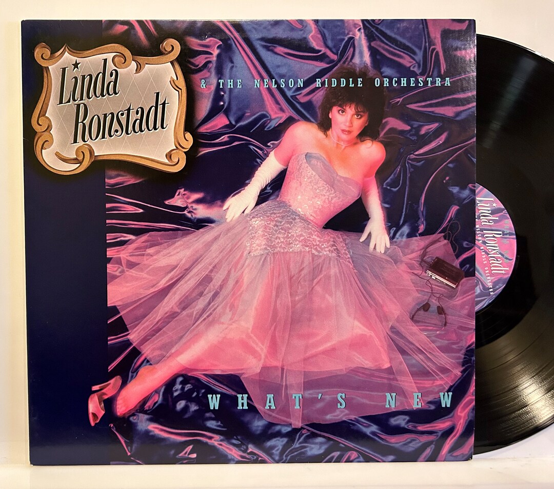 Linda Ronstadt What's New 1983 Vintage Vinyl Record nelson Riddle ...