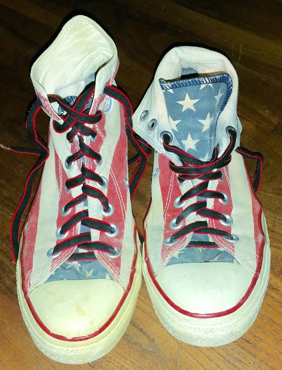 converse american flag vintage