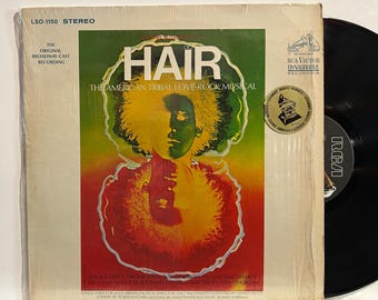 Hair - 1969 OG Vintage Vinyl Record (Musical Broadway Soundtrack Rock Opera) in Shrinkwrap