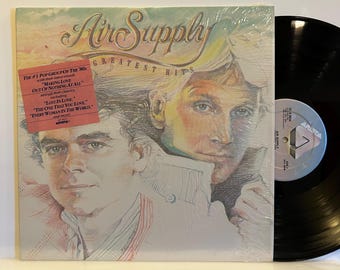 Vintage Air Supply Greatest Hits Original Album Record 12 Vinyl