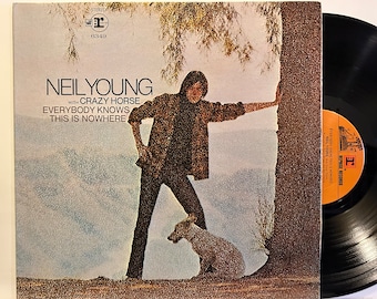 Neil Young - Everybody Knows This Is Nowhere - 1969 OG Vintage Vinyl Record