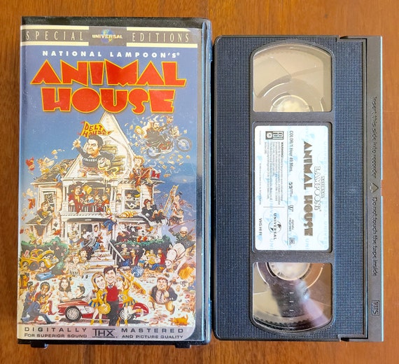 National Lampoon's Animal House VHS Vintage Video VHS Tape Retro Movie