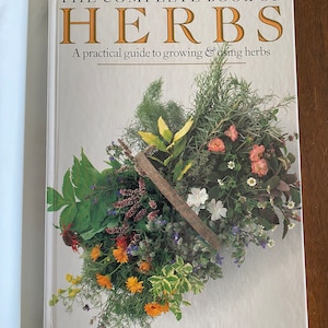The Complete Book of Herbs - 1988 Vintage Hardback Book (First Press)