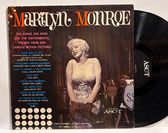 Marilyn Monroe - 1963 OG Vintage Vinyl Record