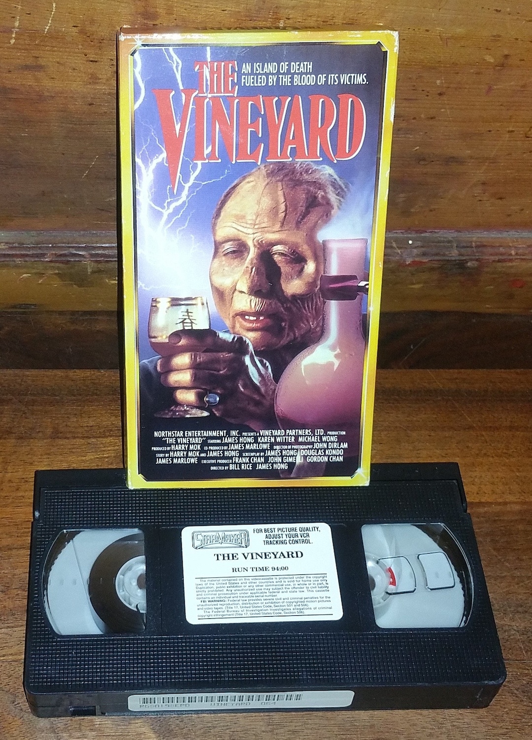 The Vineyard 1989 Vintage VHS Video Movie Cassette Tape Etsy