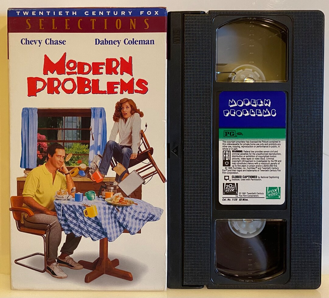 Modern Problems 1981 Vintage VHS Video Movie Cassette Tape Etsy