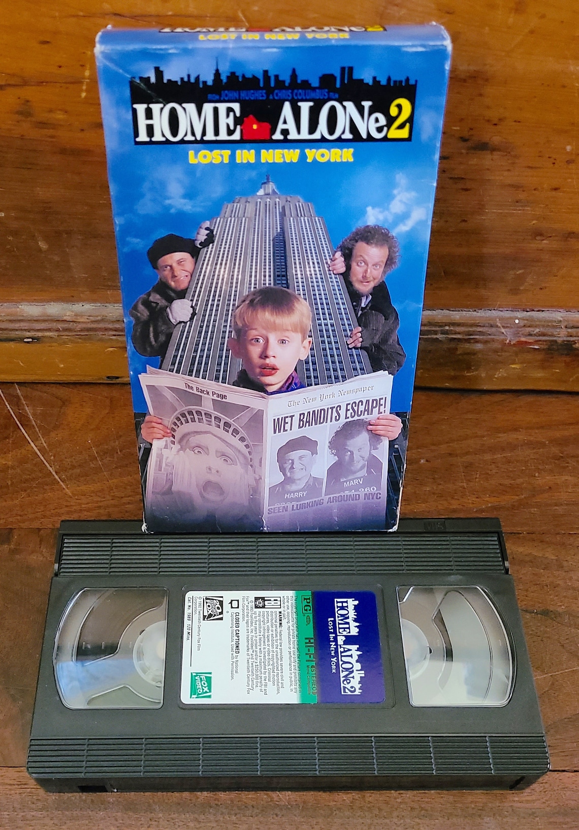 Home Alone 2 Vintage VHS Movie Cassette Tape Etsy