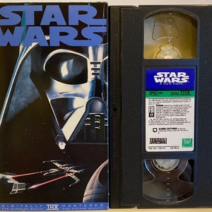Star Wars - A New Hope - 1977 Vintage VHS Video Movie Cassette Tape