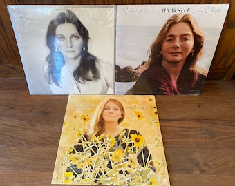Judy Collins - Vintage Vinyl Record Trio
